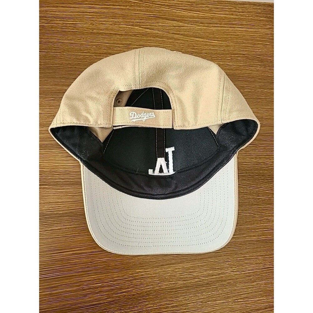 47 Los Angeles Dodgers Adjustable Hat Cap MLB Baseball Hat KHAKI TAN - Picture 3 of 5